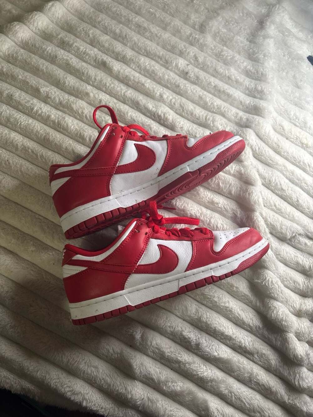 Nike Dunk Low SP St. John University Red White Sneakers